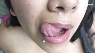 Sweet Milk Tits and Zerostoneszerocrates go wild with milk and boobs in POV - 4 image