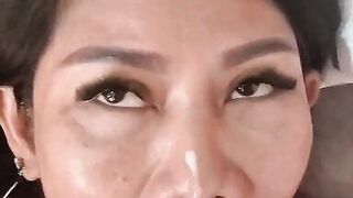 Thai milf Som deepthroats and swallows every drop of cum like a pro - 14 image