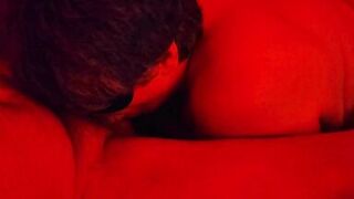 Slavegirl and MasterJ give a hot BBW a sloppy BJ & swallow cum - 3 image