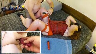 The Carmen Angel goes wild with dildo, close-ups, and cumming hard - 10 image