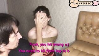 Lovessie's deepthroating skills are put to the test in a wild compilation of rough amateur sex with big-dicked studs