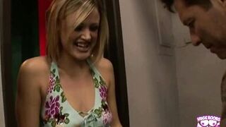 Watch MILF Jasmine Jolie get her tight pussy stretched by John Strong's hard cock in public - 2 image