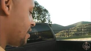 Watch Alexandria Quinn and Devlin Wheed take on two BBCs in a wild outdoor threesome - 2 image