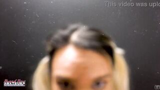 Sabrina Tiny's hairy snatch gets ruthlessly drilled while she gags on Jeff Lacy's BBC - 9 image