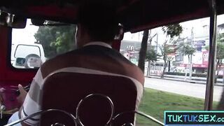 Pimp Blue and Koi Koi pick up Thai MILF with tattoos & pound her hard in homemade thai porn - 6 image