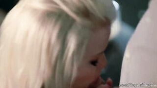 Watch this kinky MILF deepthroat and take a huge facial after a steamy BJ - 12 image