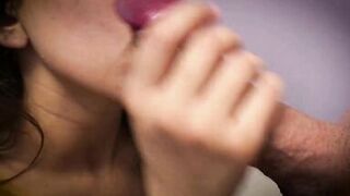 Kylie Lean and Diogo Matterazo share a massive POV load on their big tits - 3 image