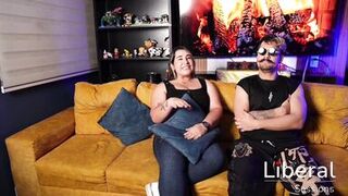 Watch Fernanda Milf ride Mvstery Guy's cock in a hot amateur video with big tits & natural tits bouncing! - 5 image