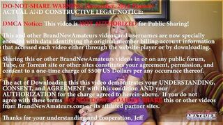Watch Cherie Deville's petite body bounce as she pleasures herself with a thick dildo