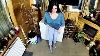 Watch MilfyCalla dominate and milk a cameltoe with her pretty face and round ass - 4 image