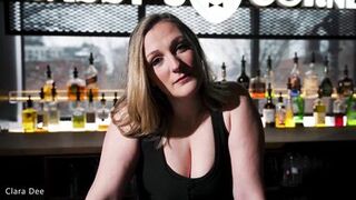Watch dirty Clara Dee talk dirty while getting her perfect tits and ass pounded in POV - 1 image