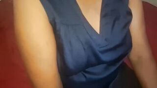 Watch this busty Asian step mom with natural big boobs - a homemade wife - film herself and her big booty - 12 image