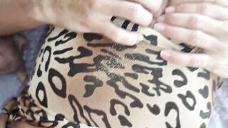 Milf Tumanova picked me up & let me pound her big natural tits & pussy in POV - 12 image