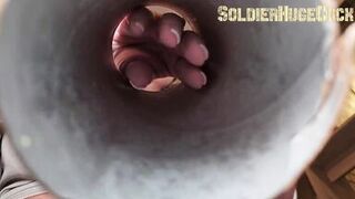 Watch Angelica Gomez & Juliana Bionda take risky sex to the next level while watching movies with soldierhugecock - 6 image