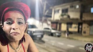 Watch Lady Milf & O Tulipa guide a skinny Latina teacher home after a wild party on the streets of Brazil - 3 image