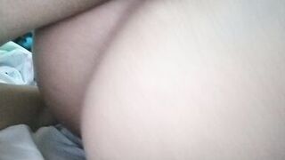 my neighbor arrived early from school, his mother isn't at home neither my cuckold, we fuck and my cuck almost caught us - 13 image