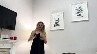 Horny Tight Pussy Big Ass Petite Blonde Wife Cheats on Husband with a Big Dick Guy to Have His Cum with Huge Multiple Cumshots - 2 image