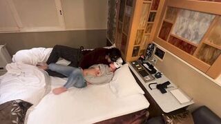 - Get excited and have sex without taking off your jeans and ejaculate a large amount on your face - 12 image