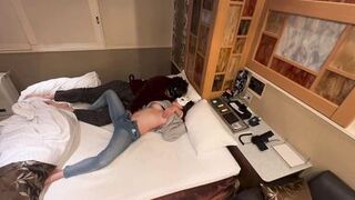 - Get excited and have sex without taking off your jeans and ejaculate a large amount on your face - 9 image