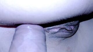 Use your cock as a paint brush and help me reach orgasm - I did this and see how much cum I left on her pussy - 2 image