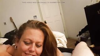 Sexy Amateur deepthroat blowjob