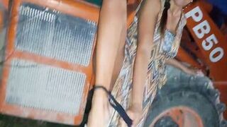 Sex in the hotel with the doorman.