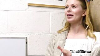 Officer Billy enjoys grabbing milfs big juggs