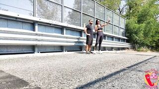 Footing and Fucking on the Bridge