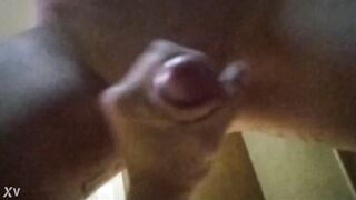 Mawmaw Kim Gives Hand & Blowjob To Hung Maniaque's Massive Cock - 8 image