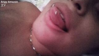 riding my inexperienced neighbor's fat cock so hard in cowgirl