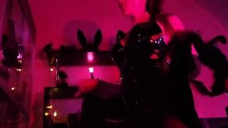 Femdom Mistress Eva Latex Dominatrix Sexy Fetish Big Ass MILF Solo Strap Kink Vinyl Pvc - 12 image