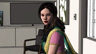 Desi Step Mom aur step son ki chudayi Hindi Sex Video - 12 image