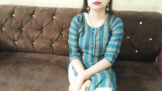 Step brother romance flirt with hot step sister and Real Orgasm During Hard Fucking in Hindi - 3 image