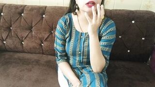 Step brother romance flirt with hot step sister and Real Orgasm During Hard Fucking in Hindi