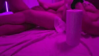 Stepson Caught His Big Tits Mom Masturbating Then Fucked Her And Cum Inside Her Pussy - 13 image