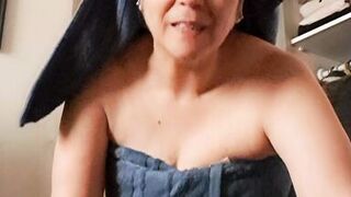 My husband's son waits for his gift in my bedroom - 4 image