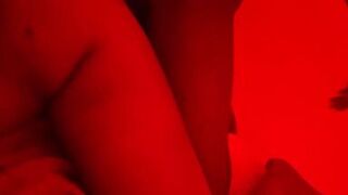 Only the silhouette and I fucked a bbc big black dick