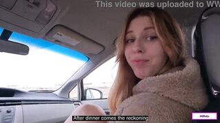 A village hitchhiker girl pays for his fare in kind.