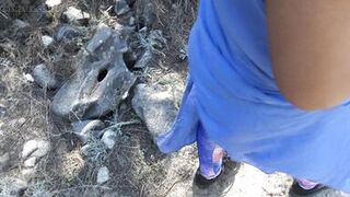 Cheating Arab Wife Has Rough Outdoor Sex