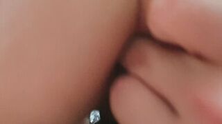 He fucks my ass without lub when I watch TV! Amateur short