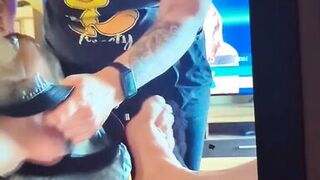 PVC pants and diaper