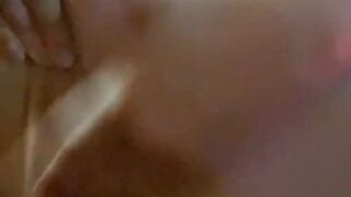 Cute milf sneaks playing with pussy