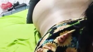 My neighbor fucks my ass and sucks my vagina with cream