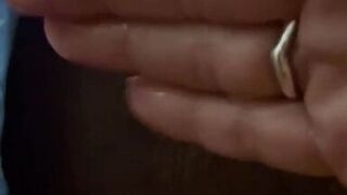 Jane loving her tooth brush