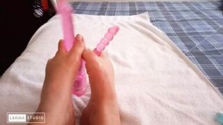 With My Masturbated Feet My Favorite Dildo, Enjoy a Foot Fetish