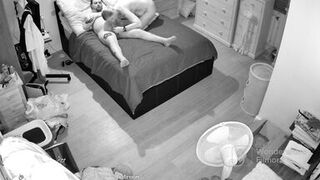 Stepmom sneaks into her stepson bedroom after night out feeling horny she sucks him and let her creampie her