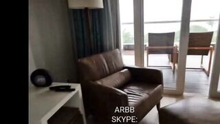 Wife showing herself on cam