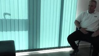 British Milfs Lesbian Cuckold teasing of horny Husband - 5 image