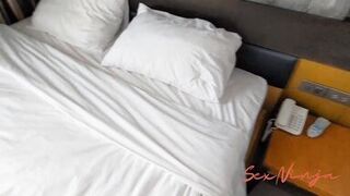 Have to Share the Bed at the Hotel with My Step-Mom - 2 image