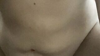 Fucking my wet pussy and rubbing my clit cumming as i play with my huge tits - 15 image